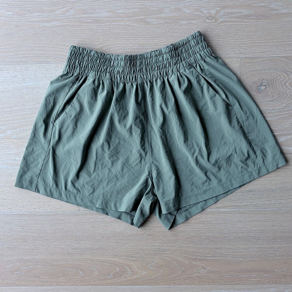 Vuori Olive Green Athletic Shorts